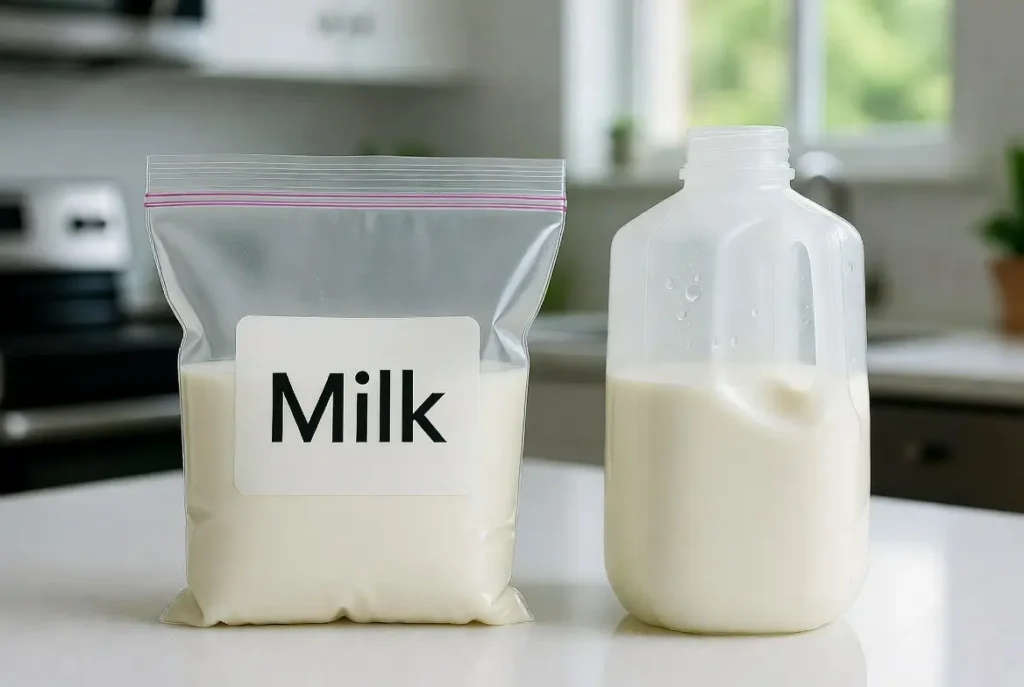 can you freeze milk